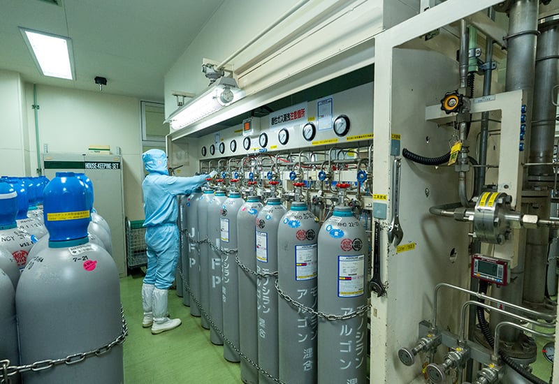 パーティクルパージシステム