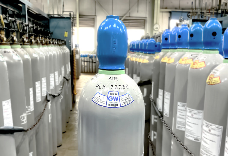 GW製品（純ガス・標準ガス）を小山工場と連携し供給